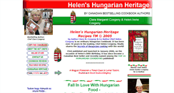 Desktop Screenshot of helenshungarianrecipes.com